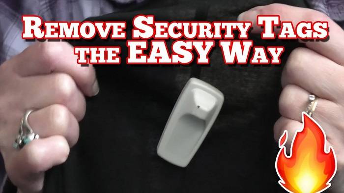 how to remove security tag 1